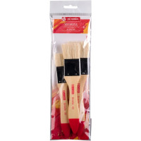 RT Tac Spalter Setola Set 3 FSC - Set di Pennelli Spalter di Alta Qualità