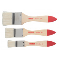 RT Tac Spalter Setola Set 3 FSC - Set di Pennelli Spalter di Alta Qualità