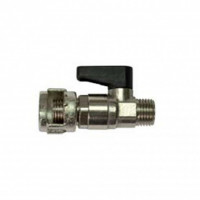 Rubinetto con dado fresato per aria compressa stanley m 1/4 