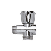 Rubinetto a 3 vie sottolavabo Ø 1/2”x1/2”x3/4”