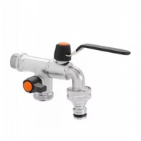 CLABER Rubinetto Metal 1/2" con deviatore