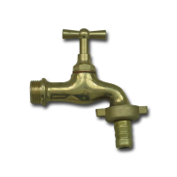 Rubinetto portagomma gi da 3/8"
