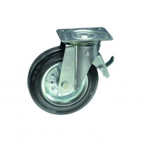 Ruota in gomma per carrelli con piastra girevole Rocarr 350 ø mm 80