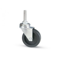 Ruote Cuffia Rotante Cromate M8x30 - Ø 40 mm