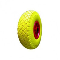 RUOTE PER  CARRELLI ANTIFORO-PU PLAST