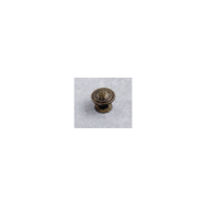 POMOLO ANTICO CON ROSETTA  IN OTTONE 20X15MM