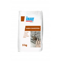 Sabbia al quarzo knauf  sacco da kg.5