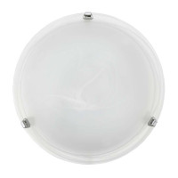 Plafoniera Salome Diametro 30cm Bianco