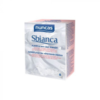 Nuncas sbianca additivo sbiancante 8 buste confezione da 160g 