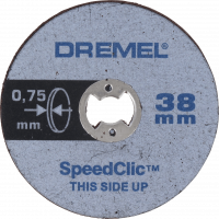 DREMEL EZ SpeedClic dischi da taglio sottili set 5 dischi  (SC409)