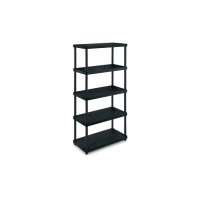 SCAFFALE 5 RIPIANI TERRY 173,4X80X40 CM