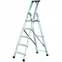 SCALA ALLUMINIO QUADRA 7 GRADINI 2,37MT