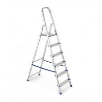 SCALA A FORBICE IN ALLUMINIO GRADINI 7