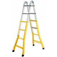 SCALE MULTIUSO  ALLUMINIO JOLLYCORTA CASA 4/5 GRADINI 215CM  