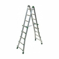Scala Multiuso Alluminio  Eurobriko 4 Gradini 5+5 Facal