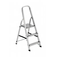 SCALA A FORBICE IN ALLUMINIO GRADINI 3 60 CM 