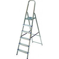 vigor scala ercole Gimi  leggera per casa in alluminio 6 gradini