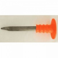 scalpello da muratore punta con  paramano 16x300mm esagonale