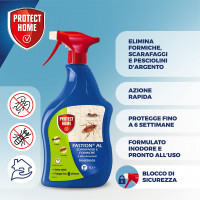 Issetticida per scarafaggi e formiche spray Fastion Al Flacone da 1 lt 