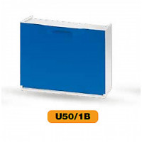 Scarpiera in plastica blu 51x17,3x40 Art Plast