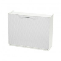 Scarpiera in polipropilene colore bianco 51x17.3x40.1cm 