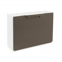 Scarpiera in polipropilene tortora 51x17.3x40.1cm 