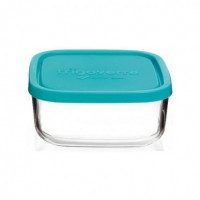 SCATOLA IN VETRO  FRIGOVERRE QUADRO 15X15 CM 