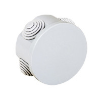 Electraline   cassetta di derivazione da parete, diametro 80x40 mm, ip44, grigio