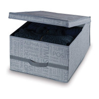 Scatola guardaroba domopak living urban 35x45x18cm 