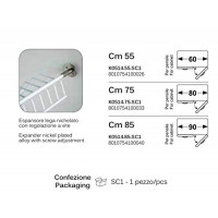 SCOLAPIATTI FILO PLASTIFICATO CON VASCHETTA 7CM