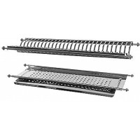 Scolapiatti inox raccogligocce 76 cm Machieraldo Gustavo