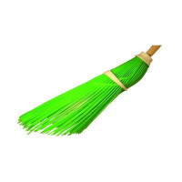 scope plastica senza manico fili verdi inclinati attacco D. 28 mm 