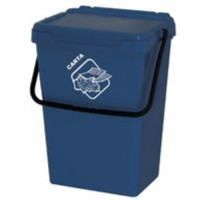 Secchio blu con coperchio litri 35 Art Plast