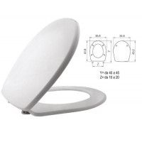 SEDILE WC COLIBRI 2 POLYTECH BIANCO 