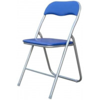 Sedia pieghevole blu 44x45x79 cm Dimo