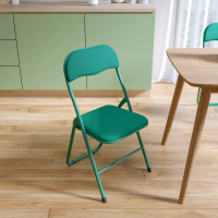 sedia pieghevole new summer verde acqua opaco 44X45X79 cm