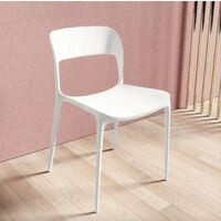 Sedia Band bianca 50x44x74 cm Biacchi Ettore