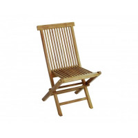 Sedia pieghevole in legno Teak SALINA Greenwood CH501  60 P x 46 L x 91 H cm