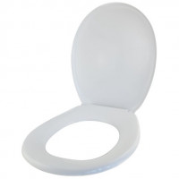 Copriwater WC Antibatterico Termoplastico Bianco 