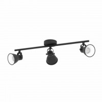 Plafoniera faretti Led Seras 2 nero 3x3.3W Eglo