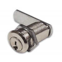SERRATURA A CILINDRO CON LA LEVA ACCIAIO CROMATO 20X28MM CONFEZIONE DA 1PZ