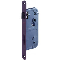 serratura patent grande bordi tondi bronzato mm. 8x45