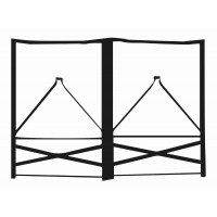 Set 2 gambe tavolo set birreria 73x53x2,5 Biacchi Ettore