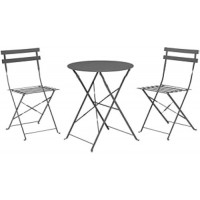Set da Bistrot 3 pezzi Antracite Koopman International Italy