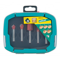 Wolfcraft  Set di frese per scanalature codolo Ø 8mm 