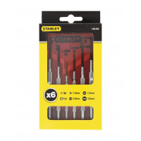 Stanley set 6 cacciaviti di precisione 