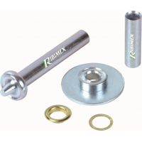 Ribimex Set di fissaggio + occhielli - Accessori per teloni