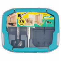 Wolfcraft Set di montaggio per cerniere, Ø 35 mm, 5 pz.