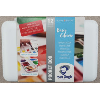 Set di Acquerelli in Plastica - 12 Pezzi
