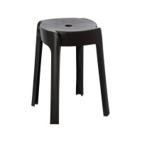 Sgabello Ely Nero
